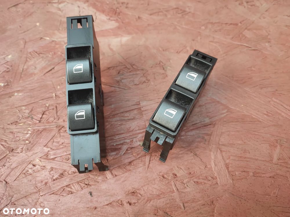 BMW E46 COUPE / COMPACT ORYGINALNE PRZEŁĄCZNIKI STEROWANIA SZYBAMI POD 4xELEKTRYCZNE SZYBY 2 UCHYLNE  EUROPA O NR. 61 31 6 902 175 / 61 31 8 381 509 OEM W BARDZO DOBRYM STANIE - 6