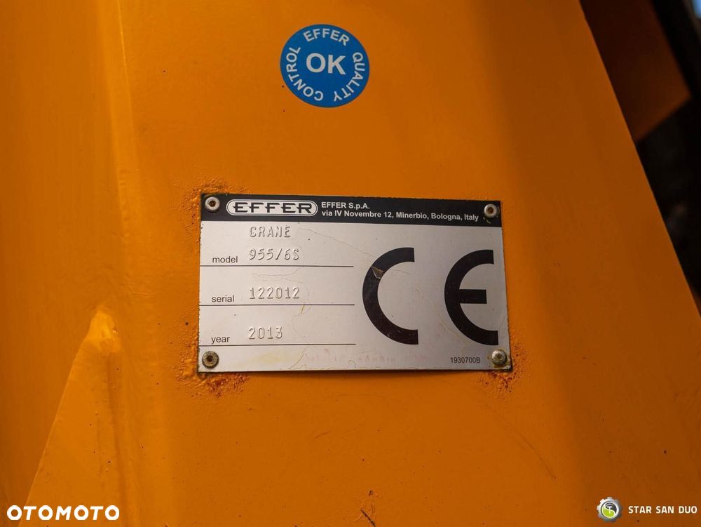 Volvo FH750 8x4 EFFER 955/6S HDS Żuraw Wciągarka - 26