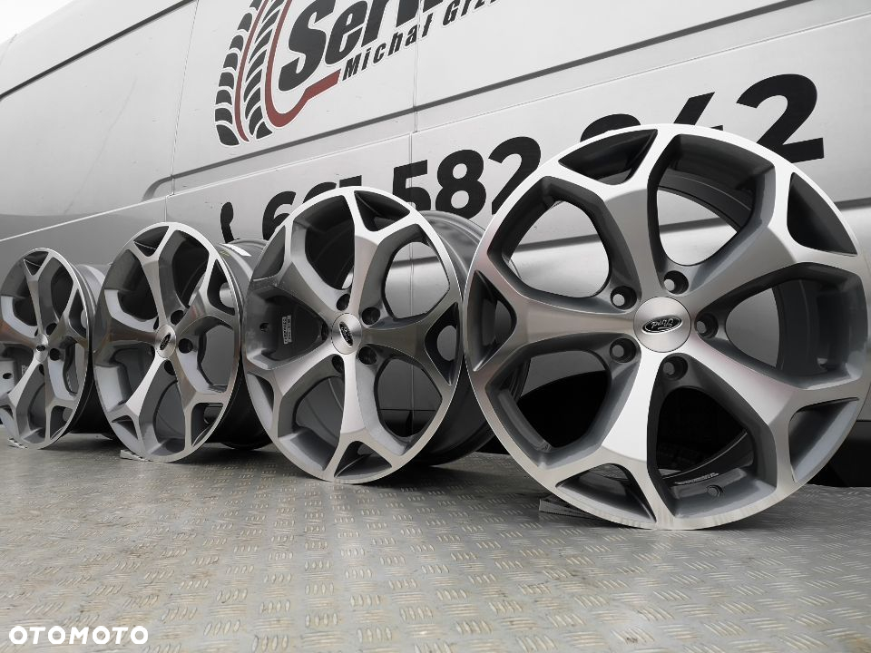 FELGI ALUMINIOWE 5x108 R17 7,5J ET50 63,4 FORD FOCUS MONDEO KUGA C-MAX NOWE - 2