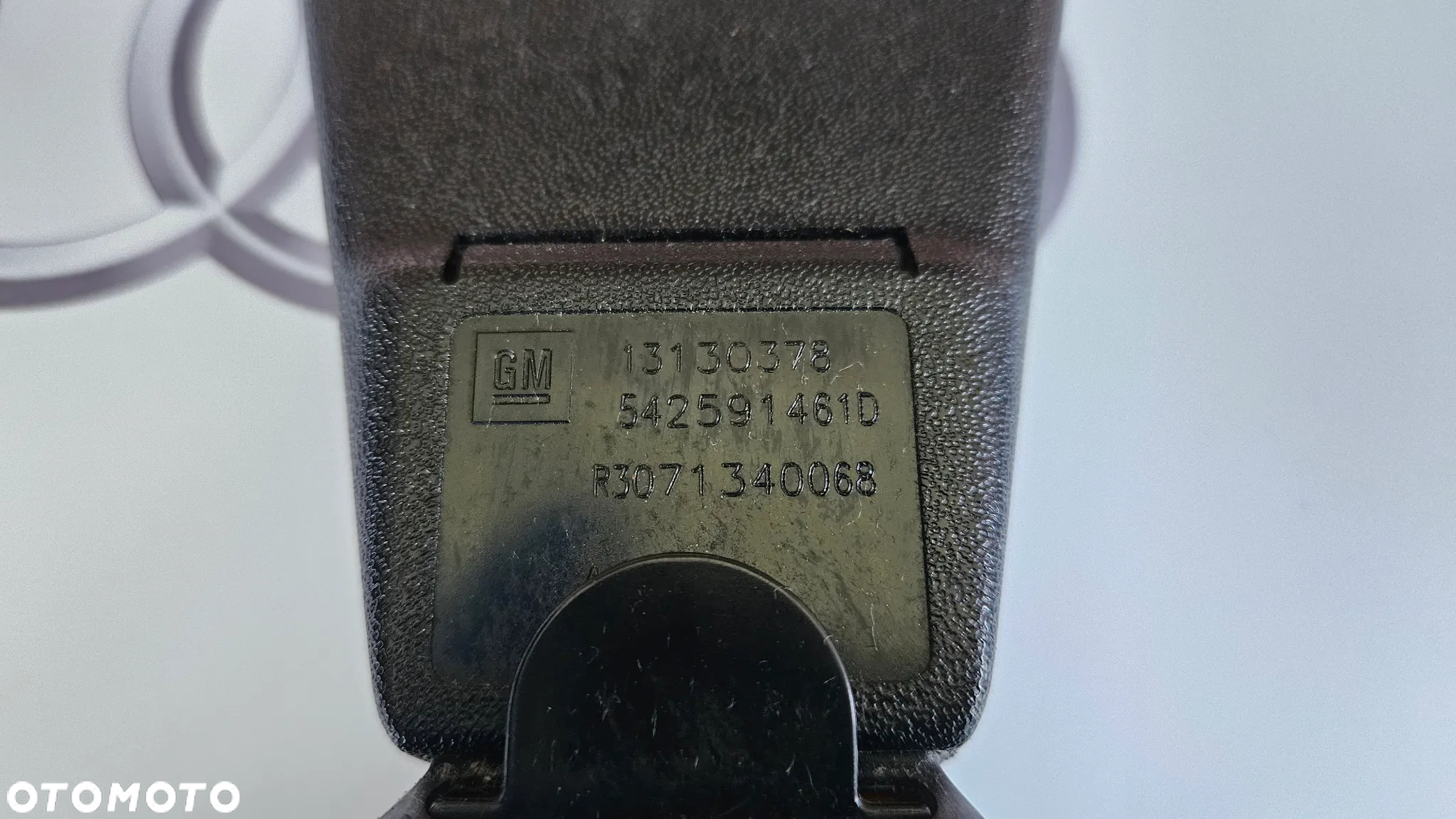 Opel Meriva A Napinacz pasa bezpieczeństwa Klamra prawa lewa 13130377 13130378 - 2