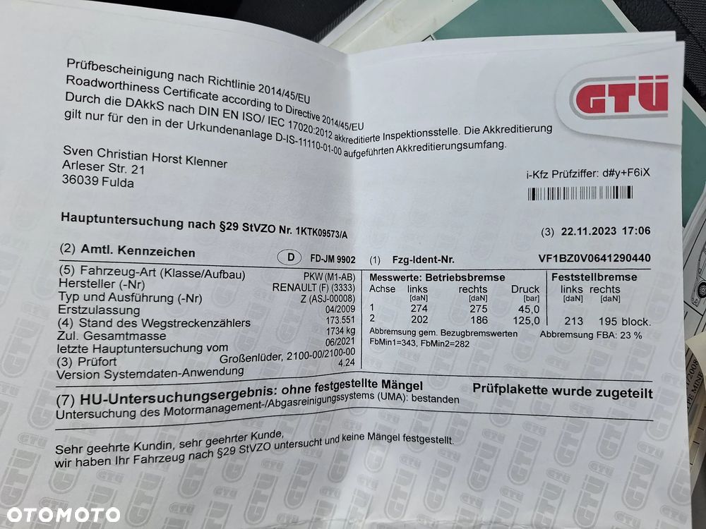 Renault Megane 1.6 16V 110 Dynamique - 22