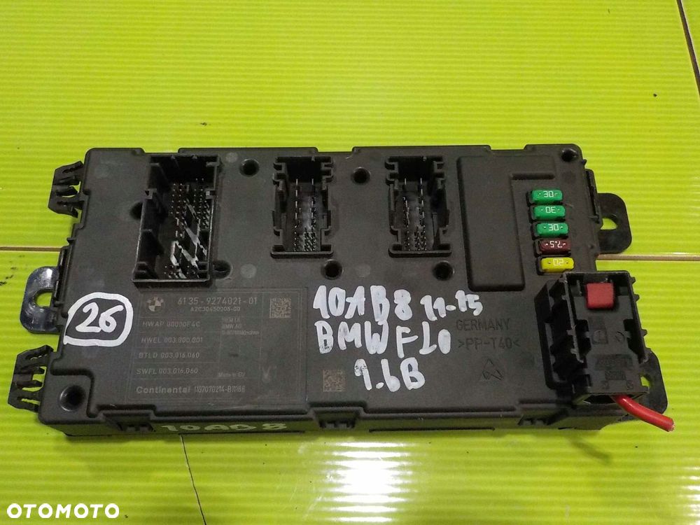 BMW 1 F20 1.6 B 11r modul sterownik REM 9274021 - 16