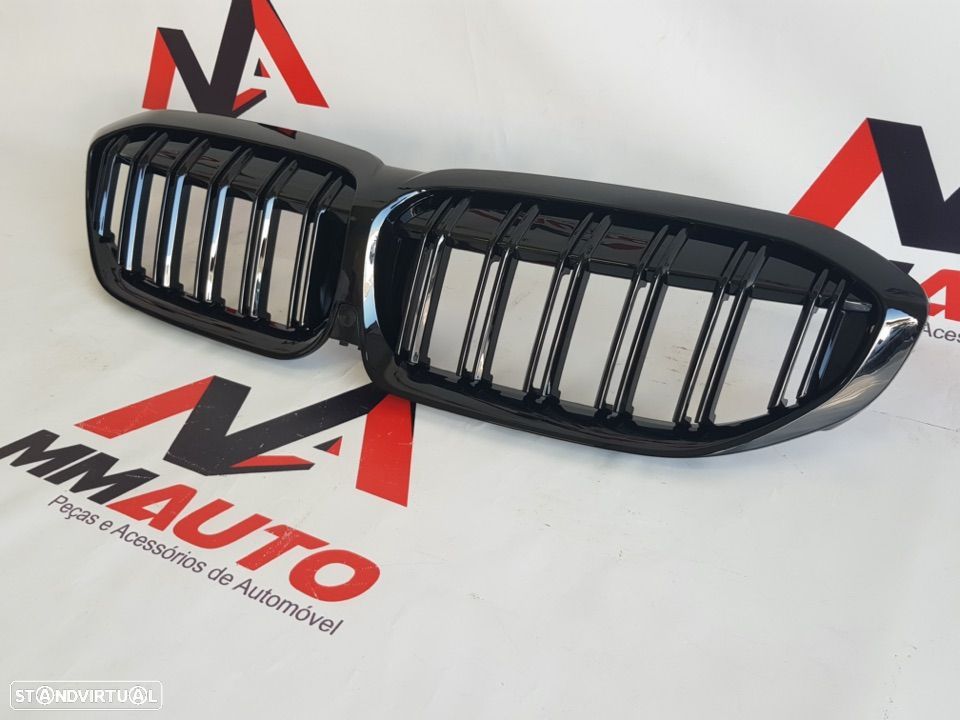 Grelha Frontal BMW Série 3 G20 G21 Look M - 4