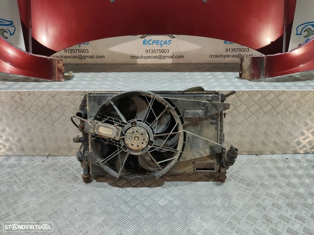 FRENTE COMPLETA FORD MONDEO 3 III MK3 FASE 2 CAPOT PARACHOQUES GUARDA-LAMAS OTICAS RADIADOR VENTILADOR FRENTE FIBRA REFORÇO - 19