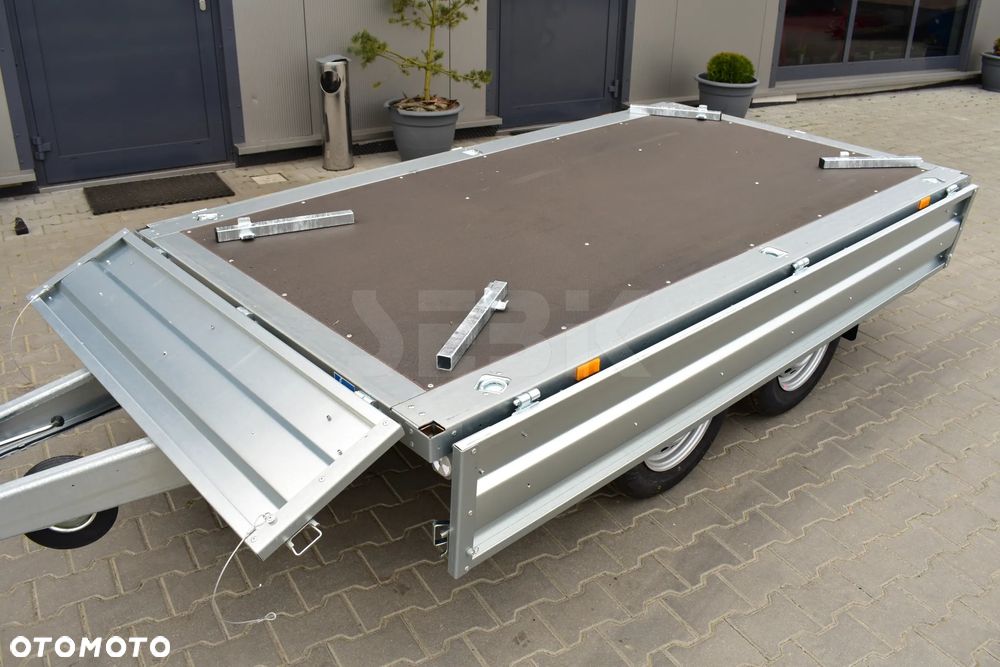 Brenderup SUPER MOCNA PRZYCZEPA 4260 T OTWIERANE WSZYSTKIE BURTY - 9