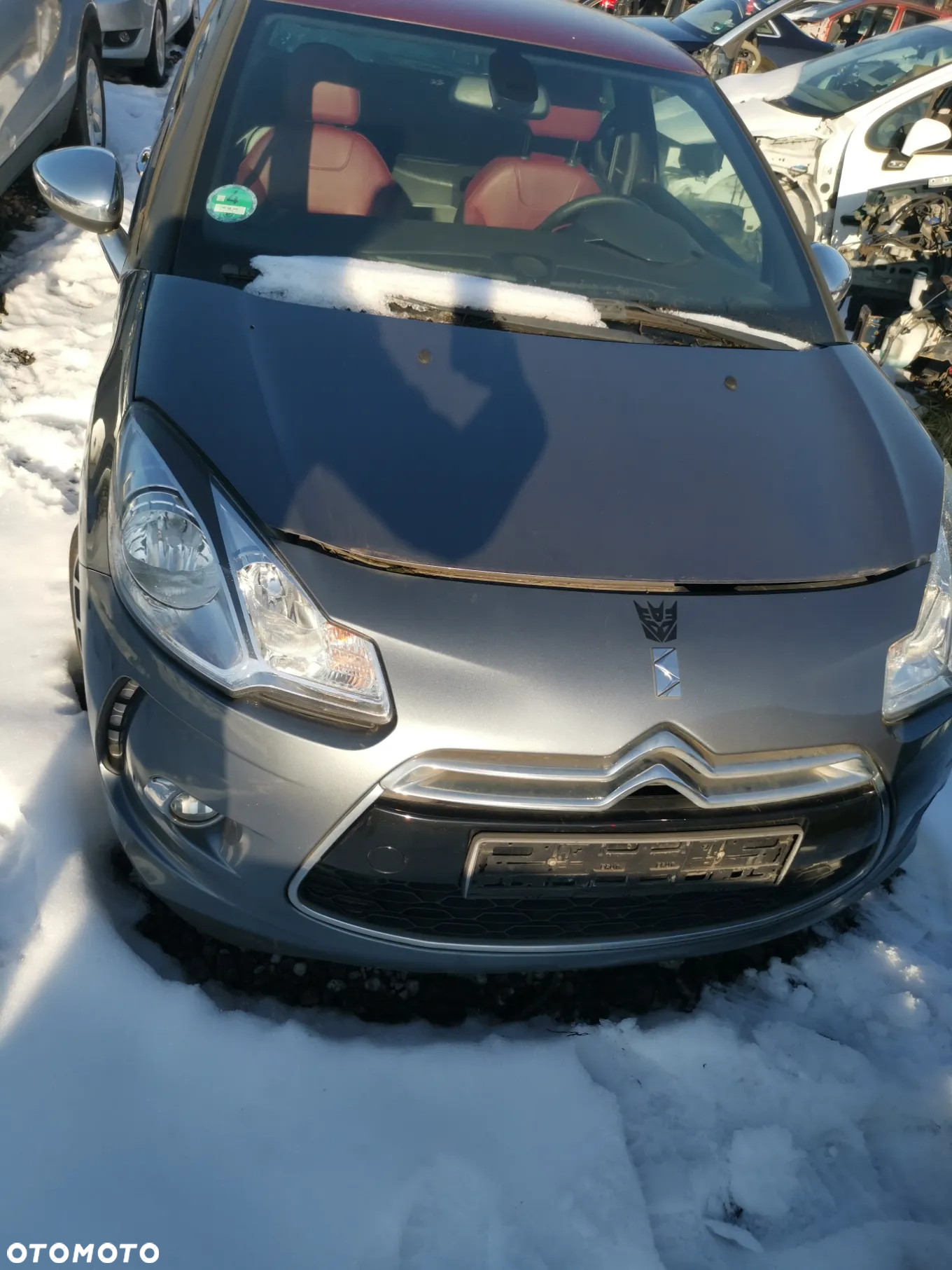 Części Citroen DS3 1.6 THP 5FR  115 KW Kolor KTH/KED - 10