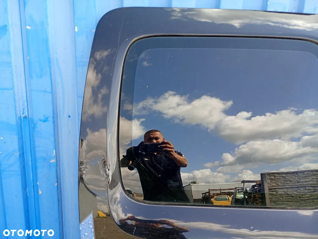 Drzwi Przesuwne Prawe Boczne z Szybą Kompletne Renault Kangoo II III Citan W415 2008-2021 - 2