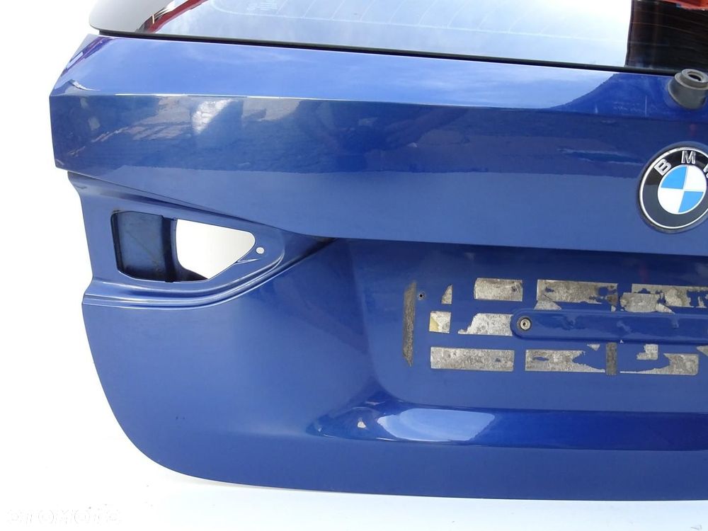 KLAPA TYŁ TYLNA BAGAŻNIKA + SZYBA LE MANS BLAU 381 BMW E84 X1 09-15r - 6