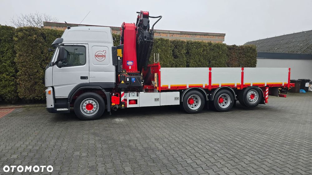 Volvo FM 500 8x4 CRANE HMF 4720 + JIB + WINCH + Kosz Aluminiowy - 3