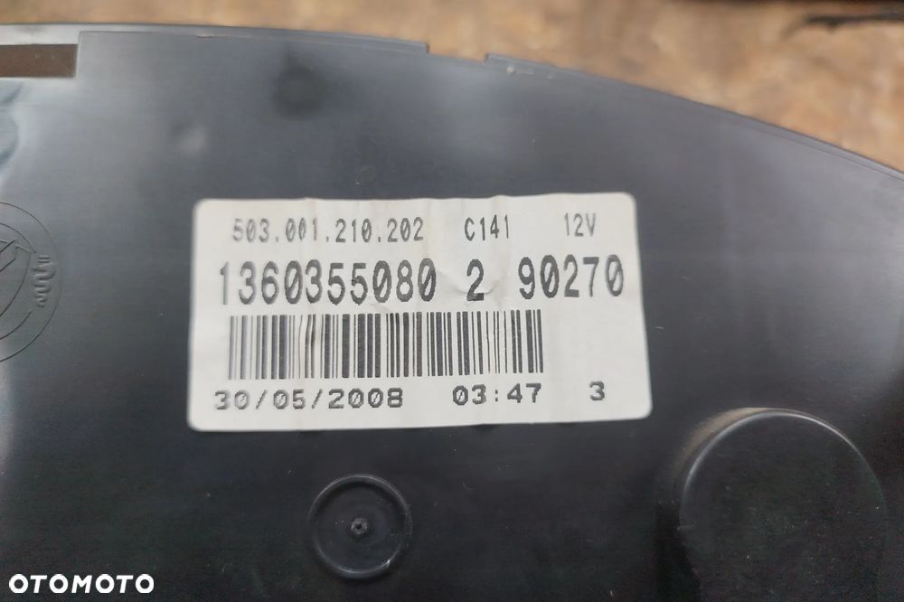 Zestaw startowy, komplet do odpalenia auta, komputer BOSCH 0281014209 / 51824236 sterownik silnika 2,3jtd Euro4 120KM do Fiat Ducato III 06-2014r, w komplecie: sterownik silnika , stacyjka, kluczyk, moduł komfortu, immobilizer, licznik - 16