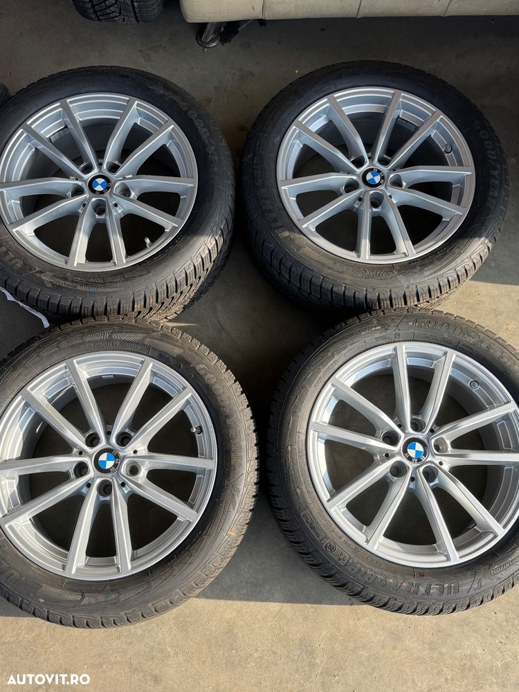 Vând jante originale BMW G20-21 pe 17” cu anvelope de iarnă ca noi - 1