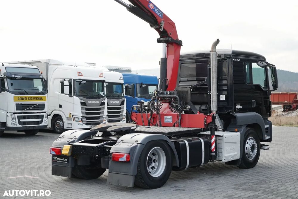 MAN TGS 18.480 / 4x2 / HDS HMF 1820 K6 / 17.2 m REACH / MANUAL / RADIOCOMANDĂ / IMPORTAT - 4