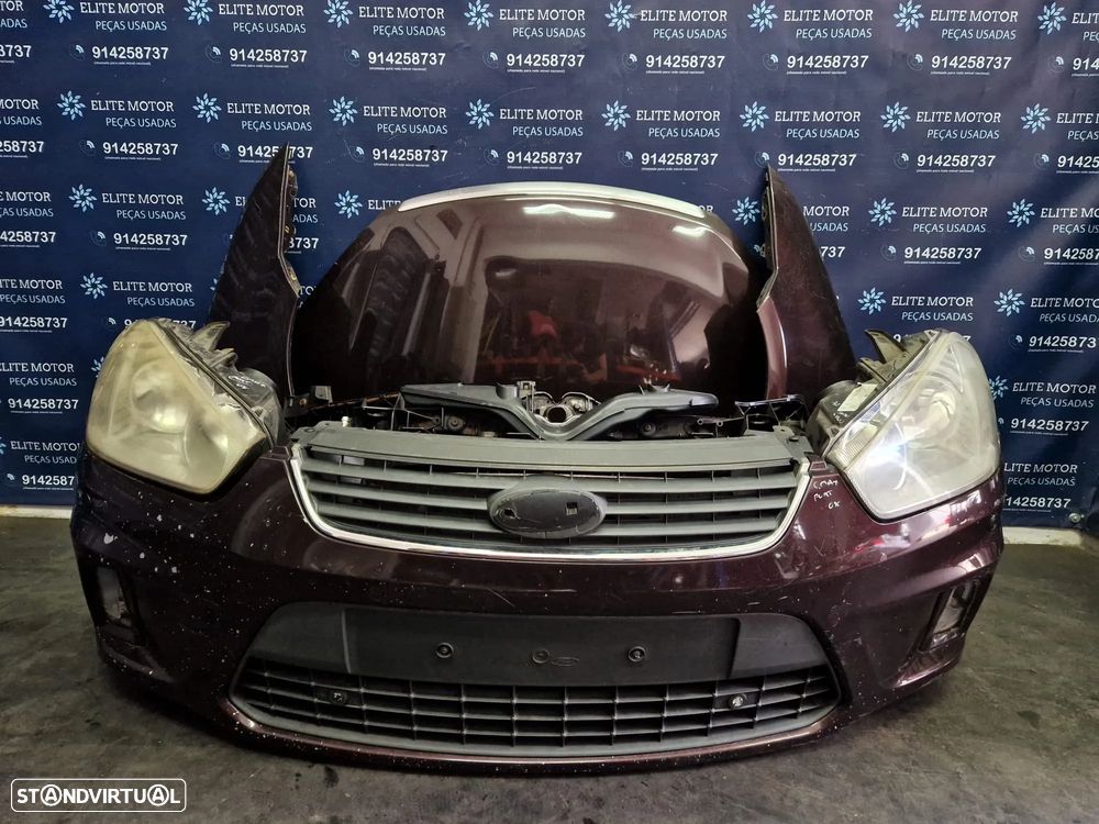 Frente completa usada FORD CMAX I FACELIFT TDCI parachoques capot oticas guardalamas radiador - 3