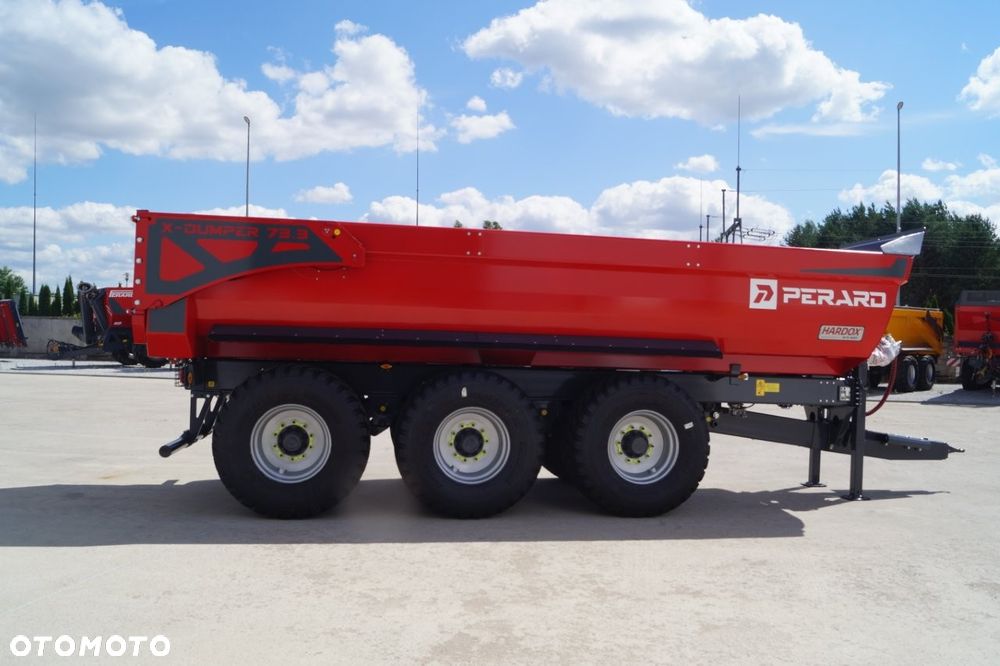 PERARD Przyczepa Rolnicza Budowlana X-Dumper 73.3 TRIDEM - 11