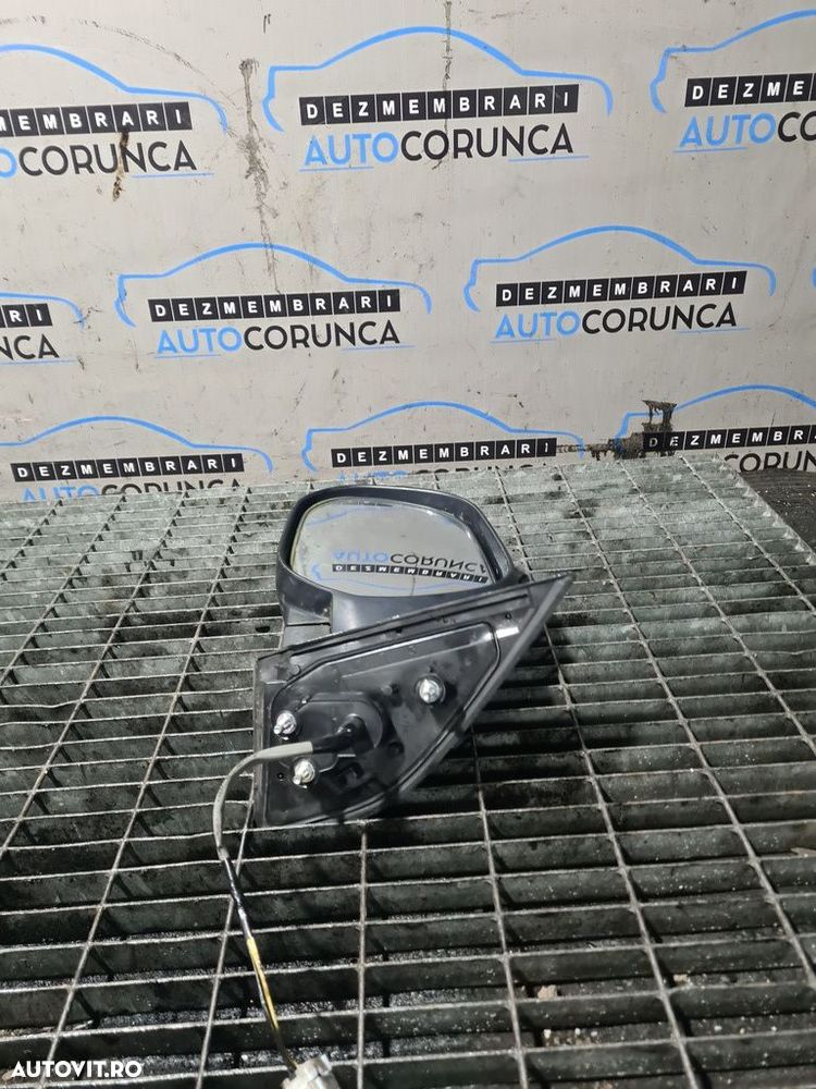 Oglinda stanga Mitsubishi Outlander Facelift 2009 - 2012 4 Usi NEGRU (803) Fara rabatare - 6