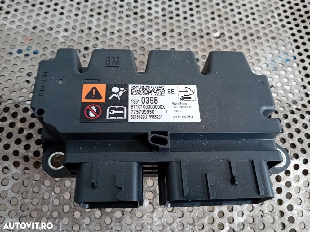 Calculator Modul Airbag Opel Astra K 2015+ Cod 13510398 Motor B16DTH LVL Cutie 6NLW 6T45 - 5