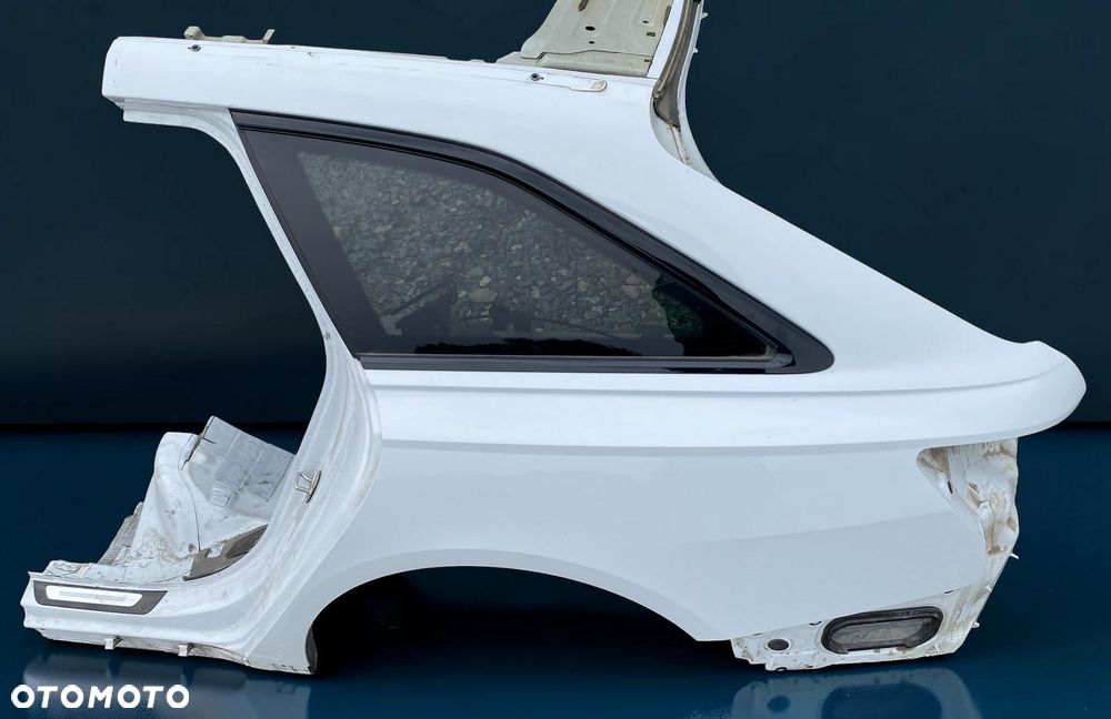 AUDI A6 C8 LIFT 4K9 KOMBI AVANT LS9R BŁOTNIK LEWY TYŁ TYLNI SZYBA ORYGINAŁ - 1