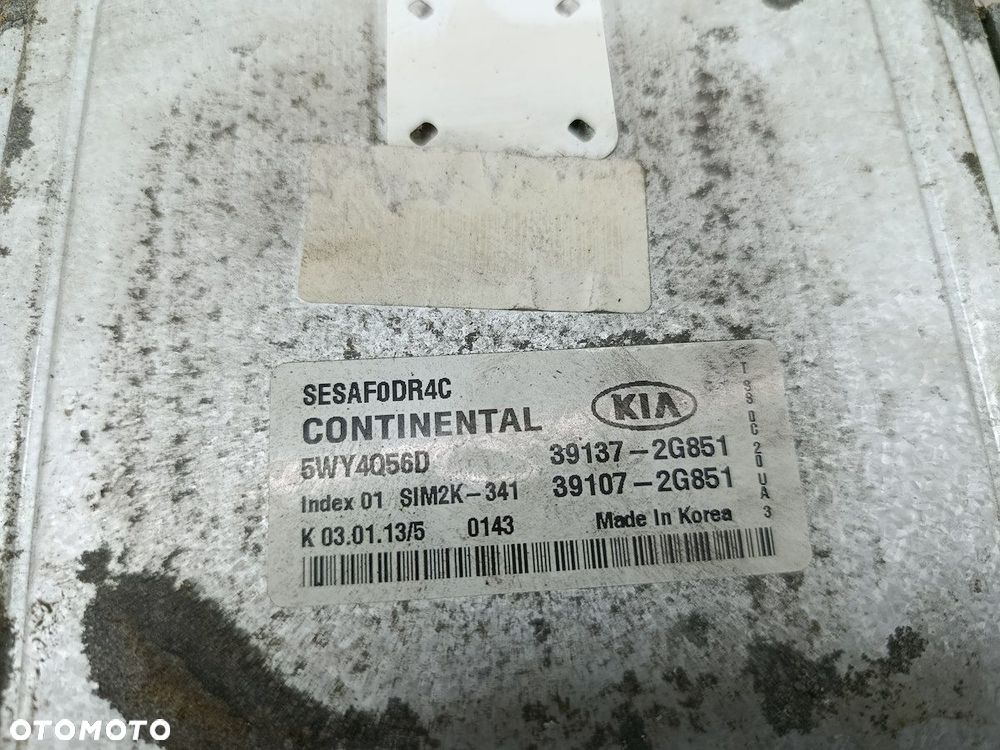 KOMPUTER, STEROWNIK KIA SPORTAGE III 39137-2G851  5WY4Q56D 2.0 16V - 3