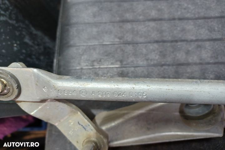 Ansamblu stergatoare parbriz volan pe stanga A2038240105 A2038240105 - 5