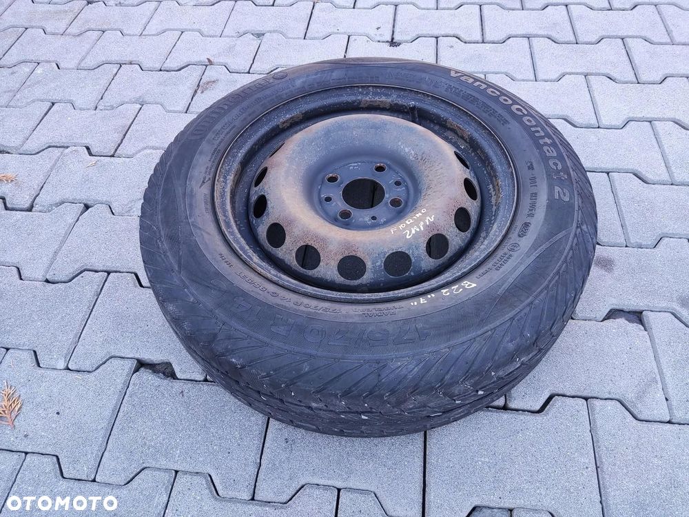 KOŁO DOJAZDOWE ZAPASOWE 14 NEMO BIPPER FIORINO QUBO 2007-2017 4x98 - 3