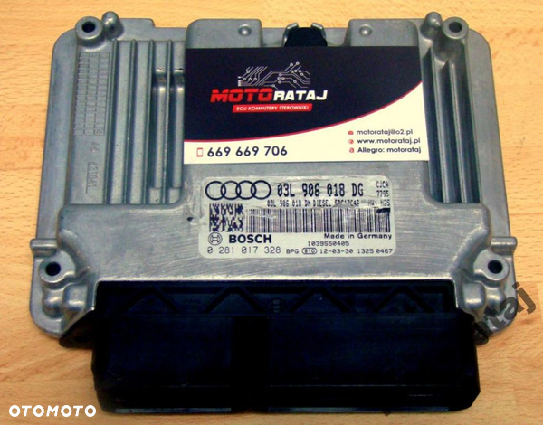 KOMPUTER AUDI 0281017328 03L906018DG EDC17C46