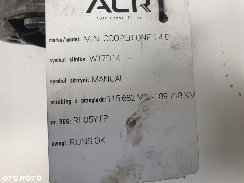 ROZRUSZNIK Mini One R50 1.4 D ROZRUSZNIK 28100-0W080 - 7