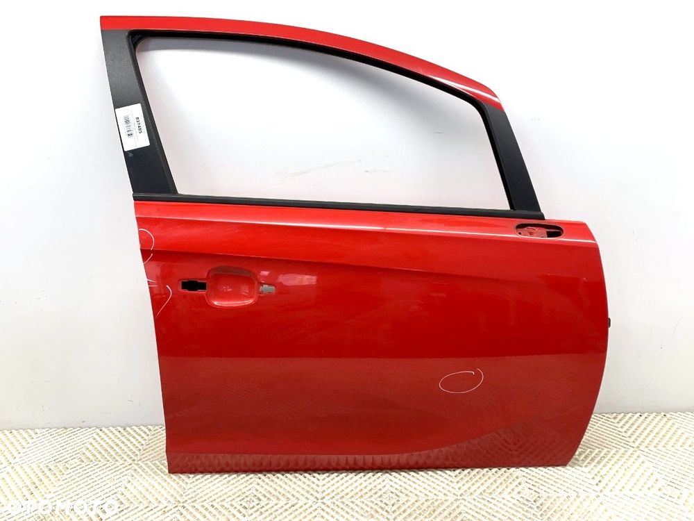 DRZWI PRAWY PRZÓD Z547  OPEL CORSA E (X15) 2014 - 2022 1.4 LPG (08, 68) 66 kW [90 KM] Benzyna / gaz - 1