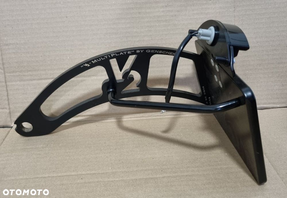 Harley Davidson Mocowanie tablicy rejestracyjne boczne Multiplate V2 - 4