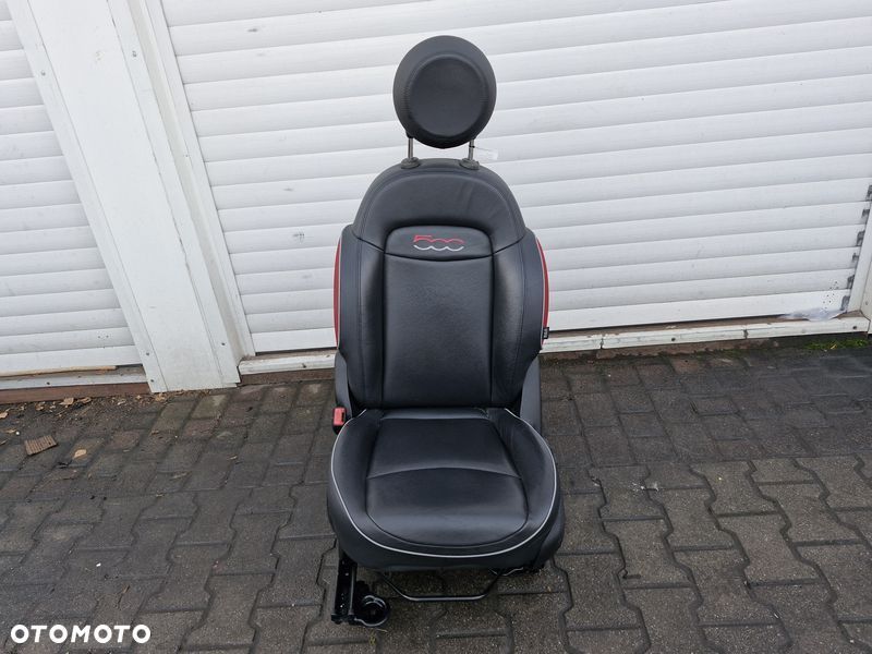 fiat 500x fotel kierowcy lewy przód przedni skóra uk - 1