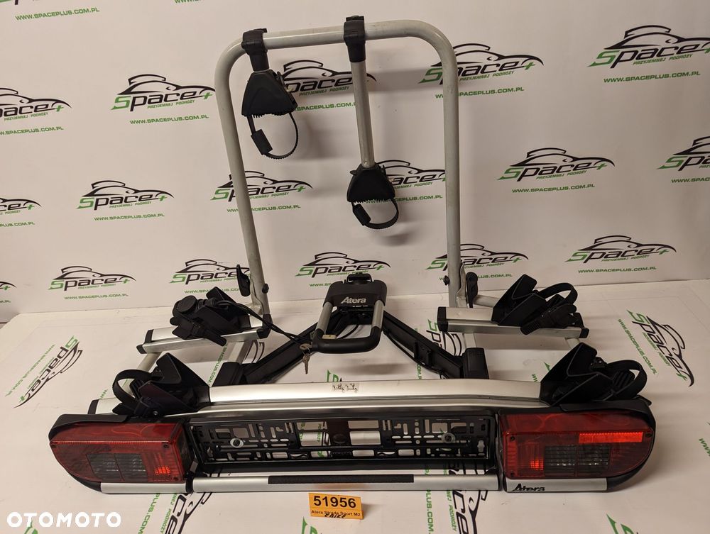 Uchwyt bagażnik rowerowy platforma na hak na 2 rowery Atera Strada Sport M2 E-bike - 8