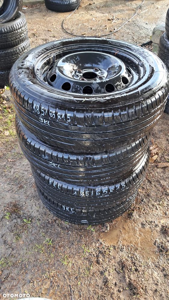 4 szt koła felgi stalowe opony letnie 185/65 R15 kleber dynaxer hp4 2022r Montaż Wysyłka 3KL