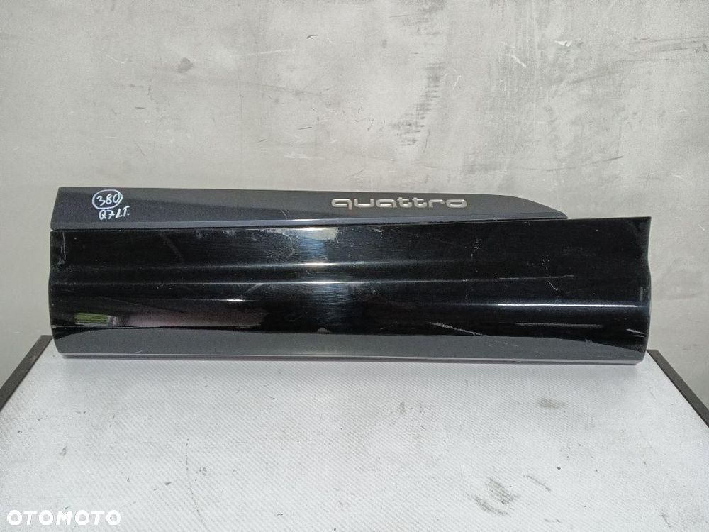 LISTWA DRZWI LEWY TYŁ AUDI Q7 4M 4M0853969