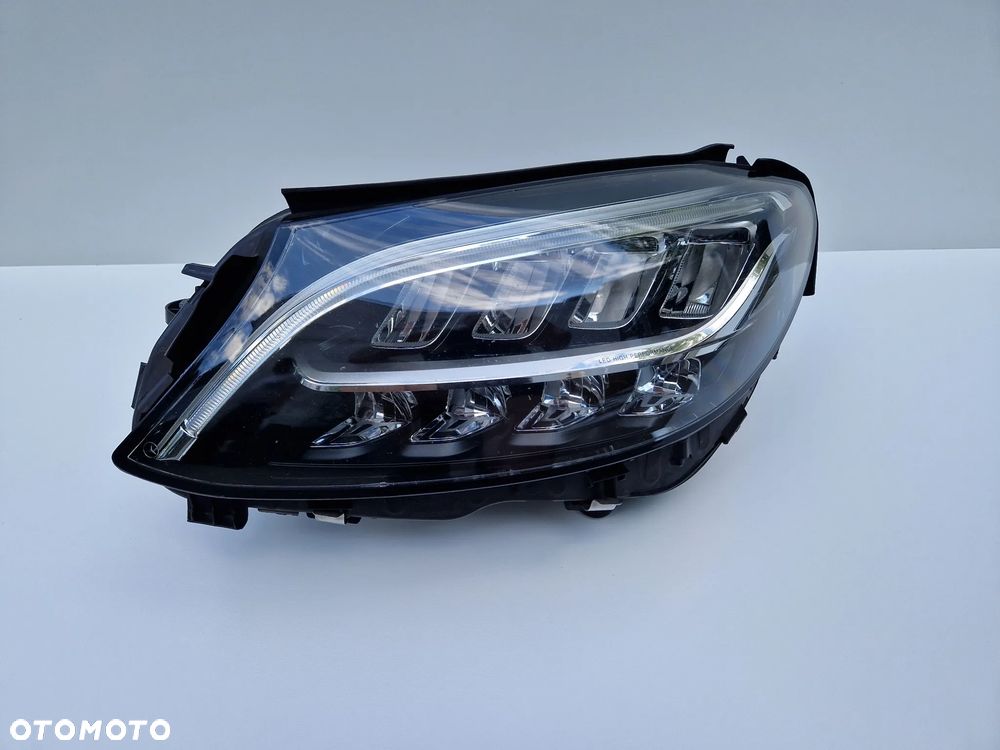 Mercedes C-Klasa W205 lift Lampa przednia lewa High Performance kompletna europejska A2059067905 - 1