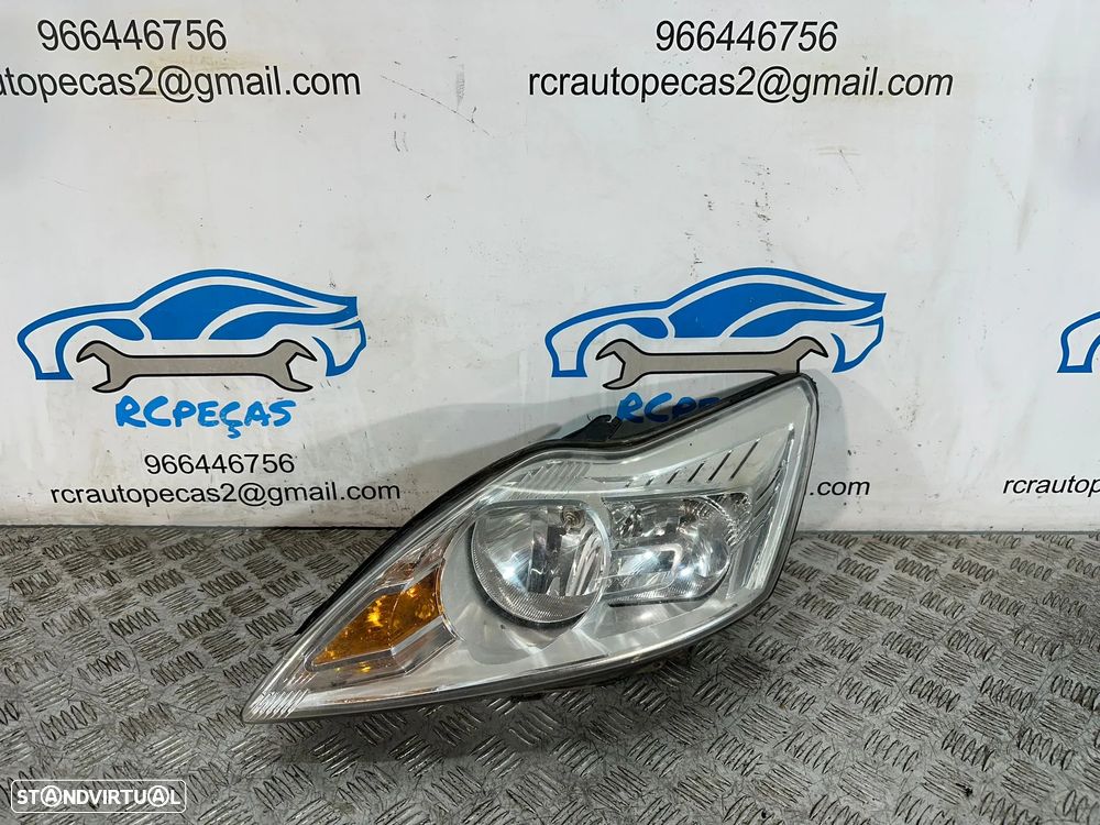 Conjunto Farois Oticas Frente Frontais Original Ford Focus 2 MK2 Fase 2 2007 - 2010 - 8
