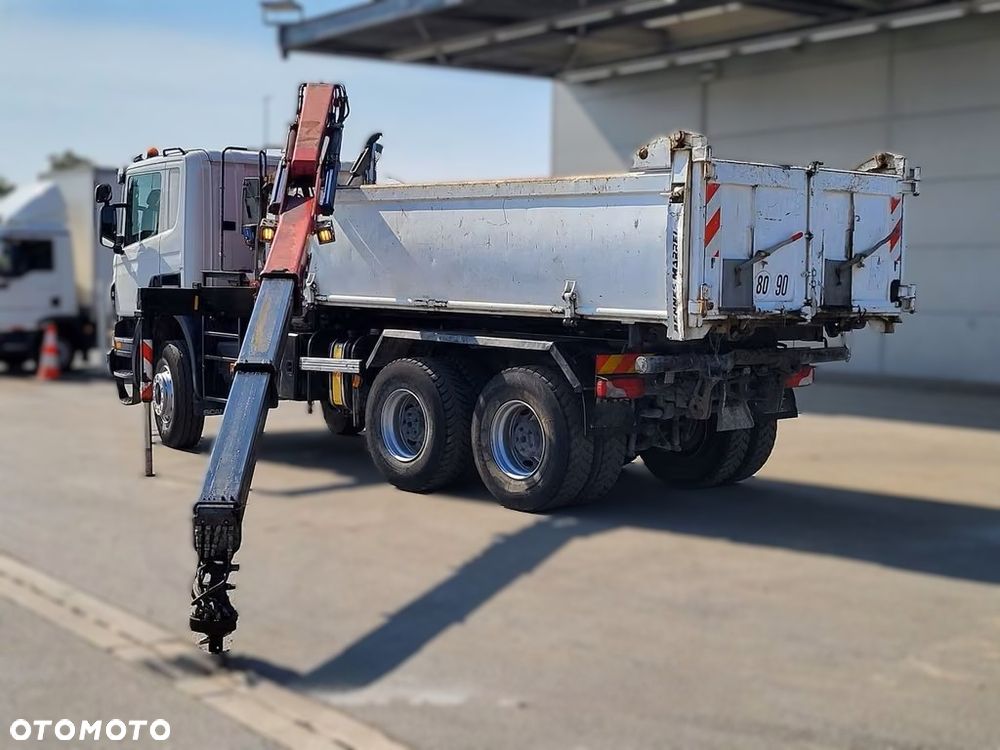 Scania P400 6x4 HMF 1444-Z2 zdalnie sterowany | Wywrotka 3-stronna | 400 KM | Euro 5 - 7