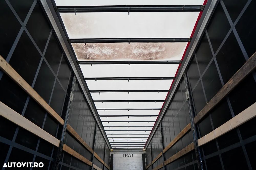 Schmitz Cargobull CORTINĂ / MEGA / PONT JOS / ACOPERIȘ ELEVATOR - 16