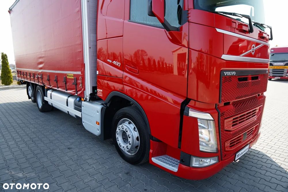 Volvo FH 460 / Firanka 7,7m  / I-SAVE / KLIMA POSTOJOWA / OŚ PODNOSZONA I SKRĘTNA / 2021 ROK / - 7