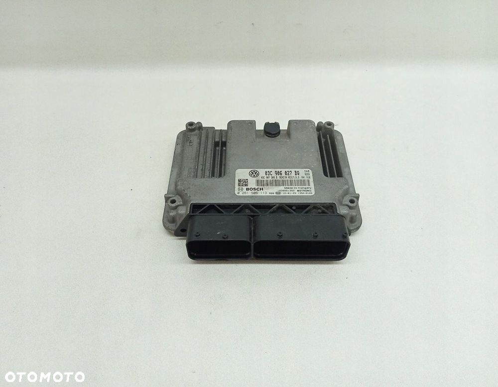KOMPUTER SILNIKA STEROWNIK VW TOURAN 1.4 TSI 03C906027BQ 0261S06113 - 1