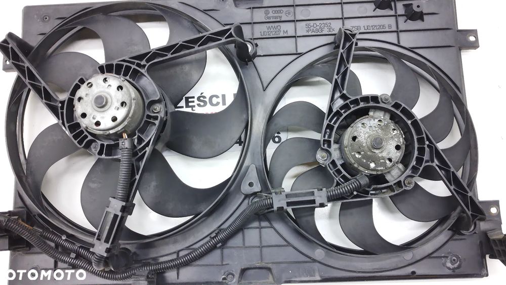 Audi Vw Seat Wentylator Chłodnicy Wody Klimatyzacji 1J0121207M - 4