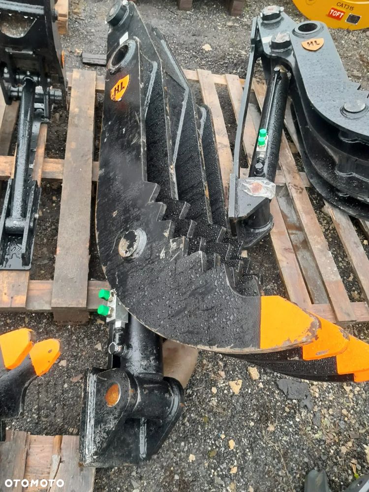 NOWY Hard Life- Kciuk pazur chwytak wyburzeniowy łapa dociskowa do koparki fi80mm. - 7