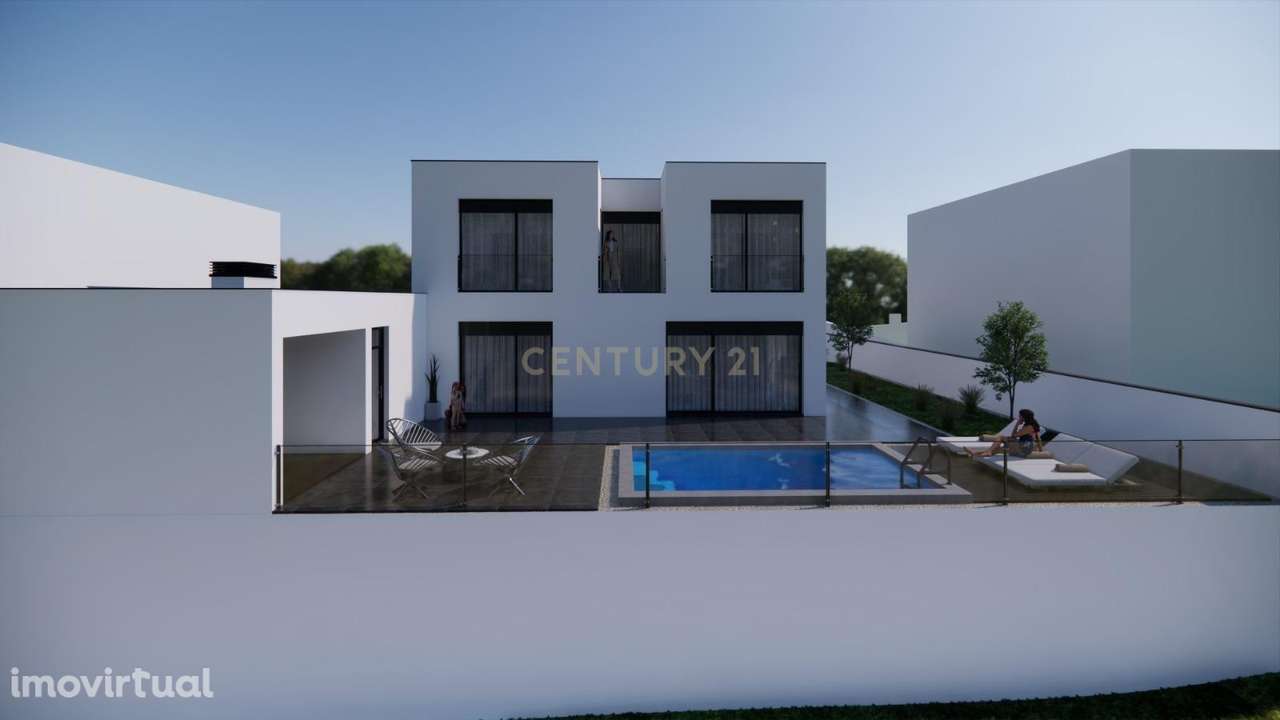 Terreno com Projeto Aprovado para Moradia com Piscina - Grande imagem: 3/43