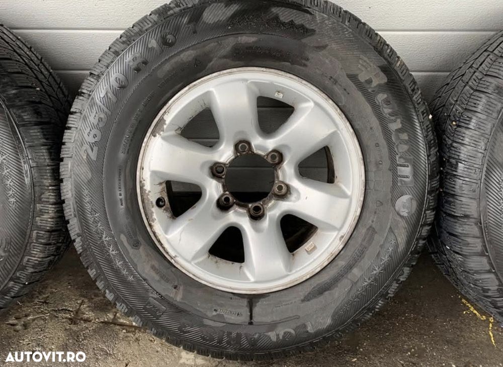 Jante roți R16 Prindere distanță între prezoane  (PCD): 6x139.7.  Gaură Centrală (CB): 110 mm Compatibile j120 toyota land cruiser Nissan patrol etc - 4