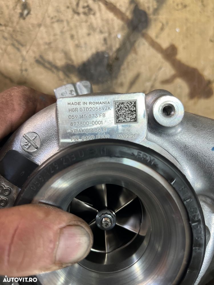 Turbina 059145873FB Audi A8 Q8 Touareg 3.0 5.0 tdi mild Hibrid 2021 - 7