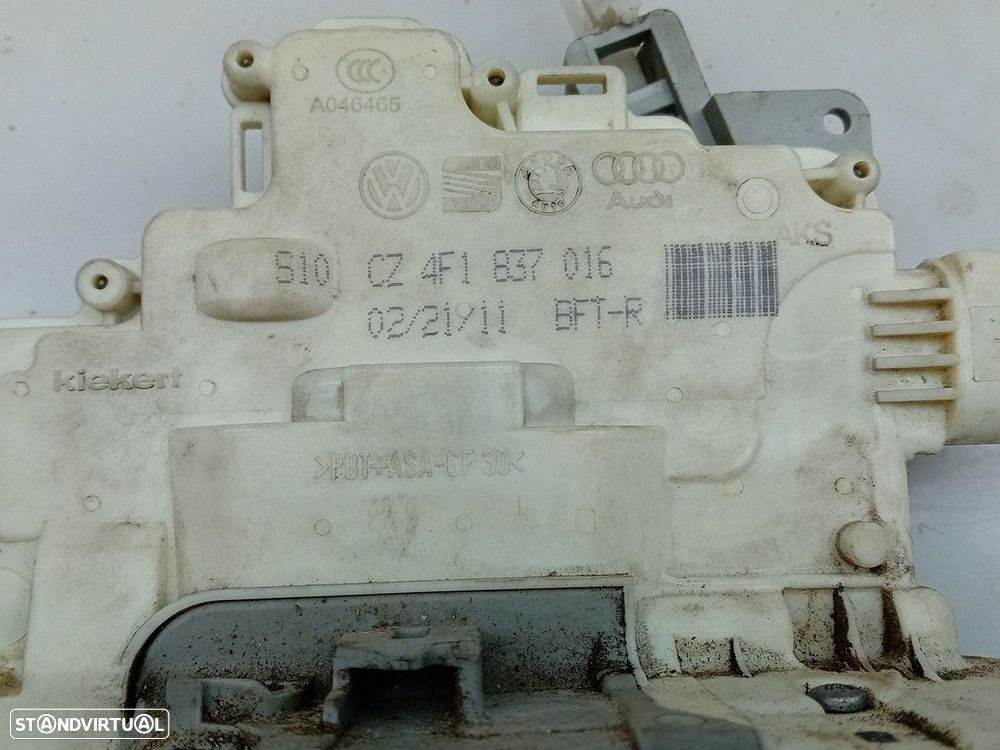 Fechadura / fecho porta frente direito AUDI A3 (8P1) - 5