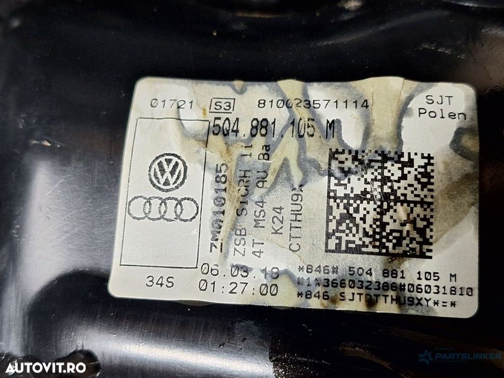 Armatura  scaun stanga VOLKSWAGEN PASSAT B8 2014 - 2023  5Q4881105M - 3