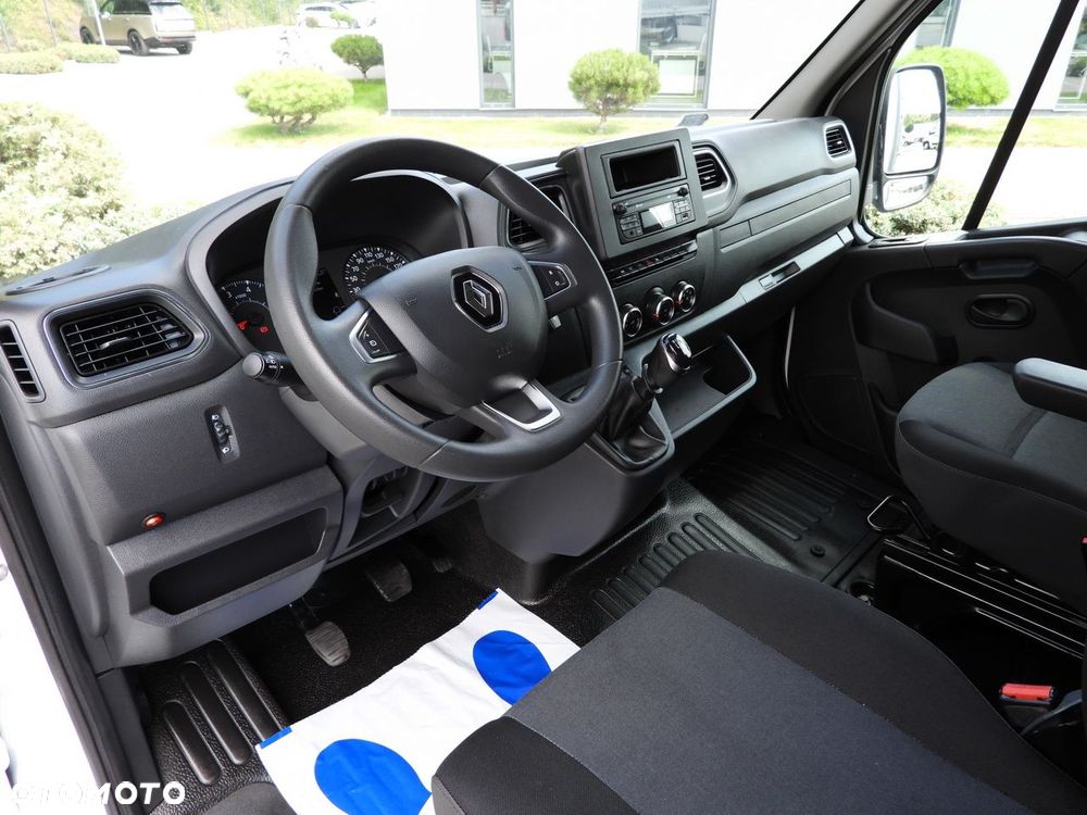 Renault MASTER PLANDEKA 8 PALET WEBASTO TEMPOMAT LEDY PNEUMATYKA KLIMATYZACJA  165KM - 3