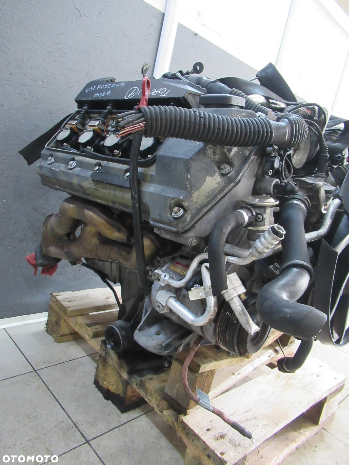 Silnik KOMPLETNY BMW X5 Range Rover 4.4 V8 M62B44 448PN - 3