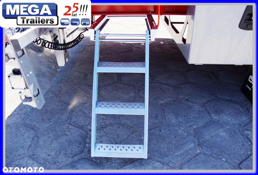 Inny PLATFORMA Mega osie 19,5 BPW, zamki kontenerowe, skos do najazdów !!! - 37