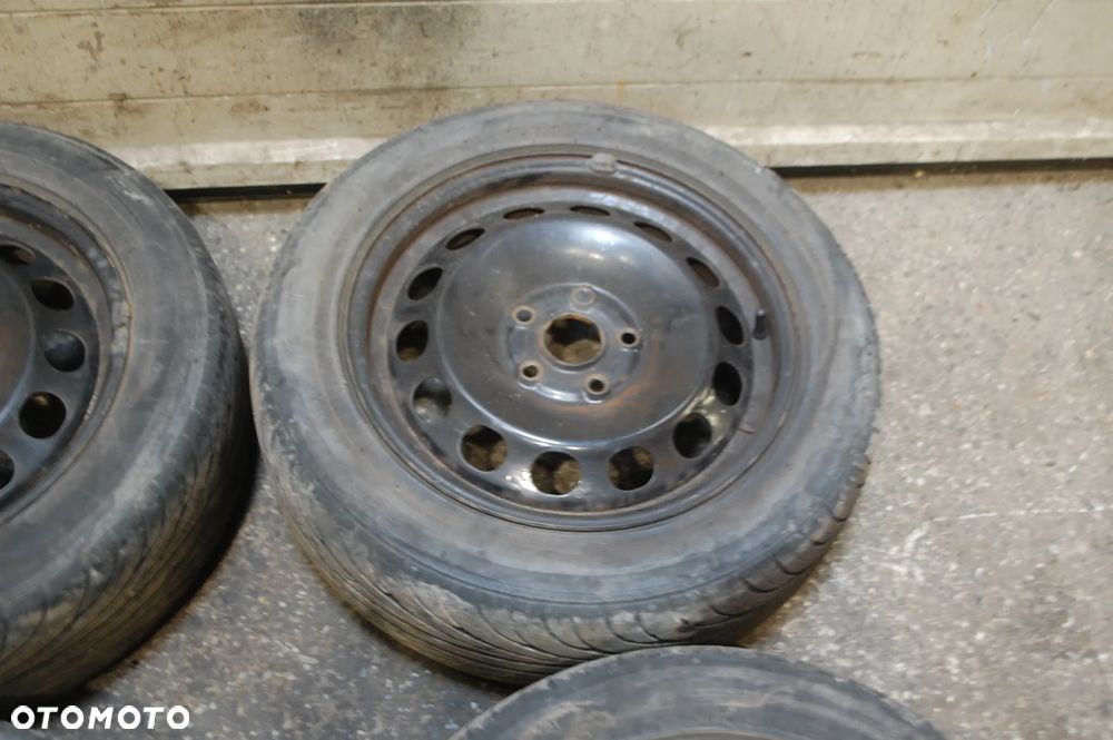 KOŁA FELGI STALOWE + OPONY LETNIE 5X112 205/55R16 ET48 6.5J SEAT LEON II AUDI A3 8P VW SKODA - 4