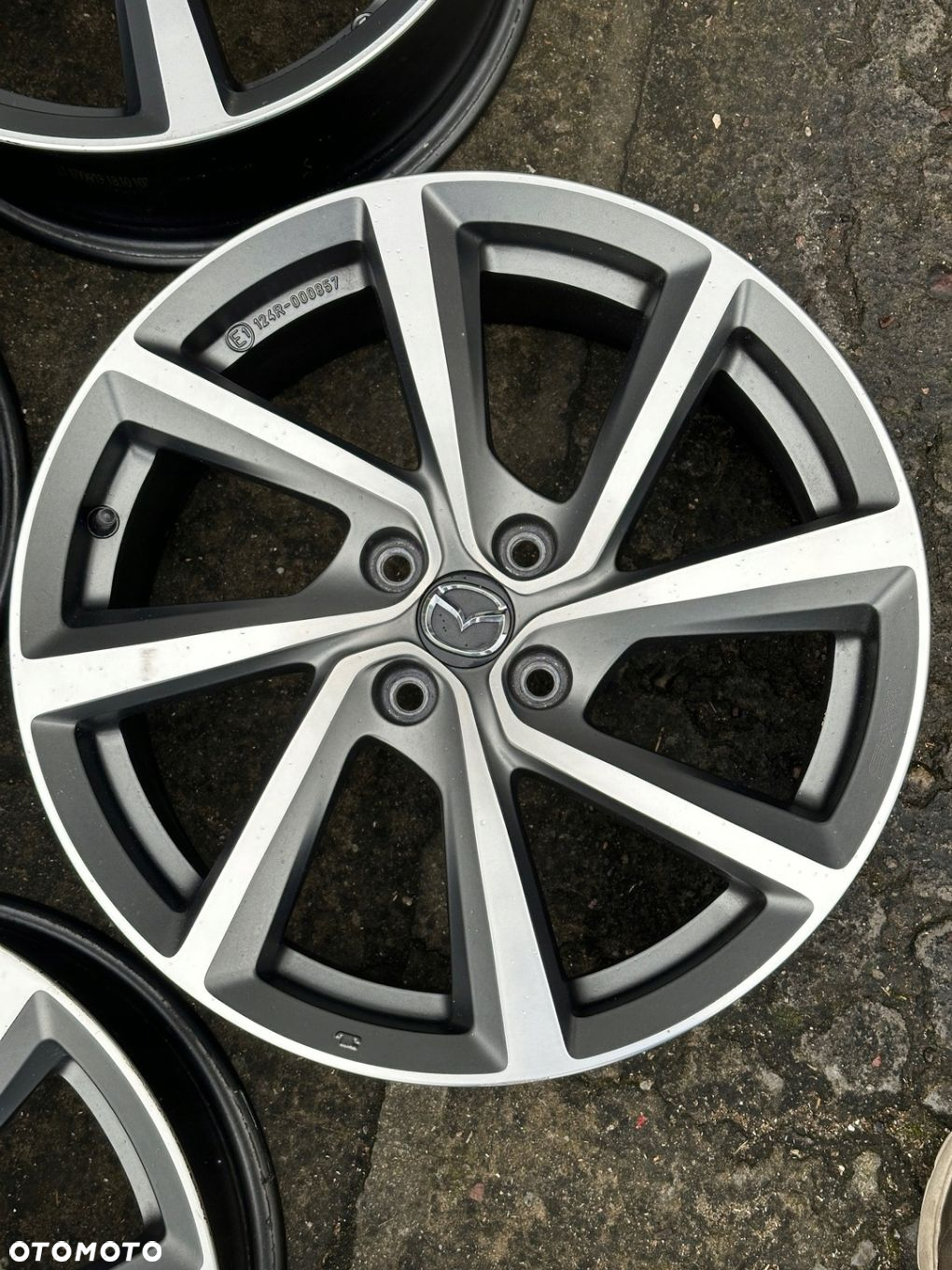 Oryginalne alufelgi OE MAZDA MX5 ND od 2015 super stan 4x100 17" MX-5 Felgi - 4